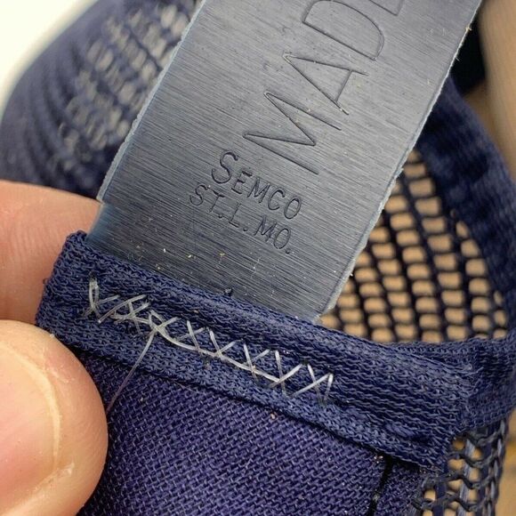 Vintage Snapback Hat Mesh Madison Fire Trucker - Picture 9 of 11